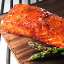 Cedar Planked Maple Salmon