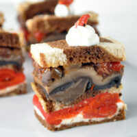 Mediterranean Vegetable Stacks