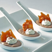 Chocolate Mocha Mousse and Maple Cappuccino Brittle, Tasting Style