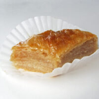 Almond Baklava with Maple Cappuccino Syrup