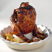 Cajun Sittin' Chicken - Oven Method