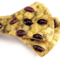 Grilled Pita Bread with Pesto Butter