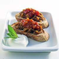 Moroccan Pulled Pork with Pomegranate Chutney