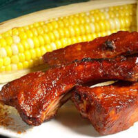Texas Style Beer Barbecued Back Ribs