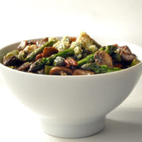 Asparagus Mushroom Salad